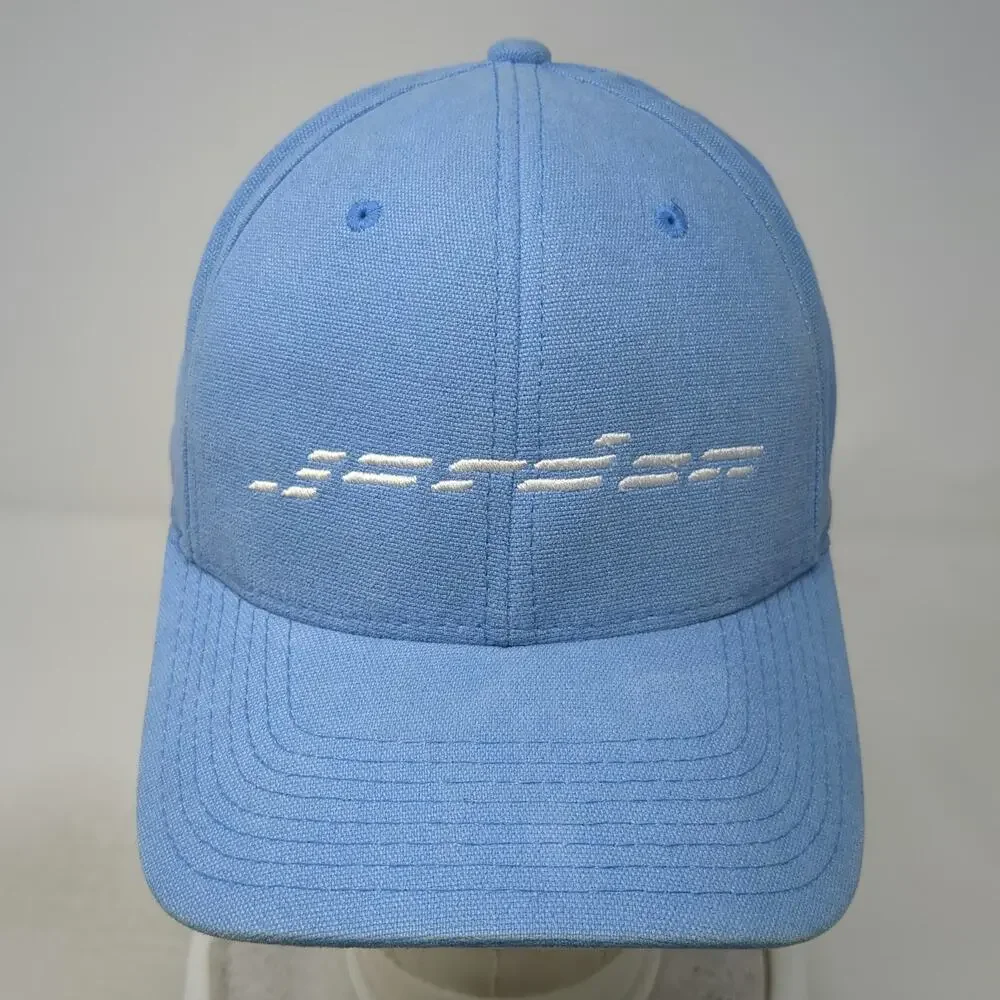 Jordan Baseball Cap Blue XL Embroidered Stylized Logo Jumpman Curved Brim hat